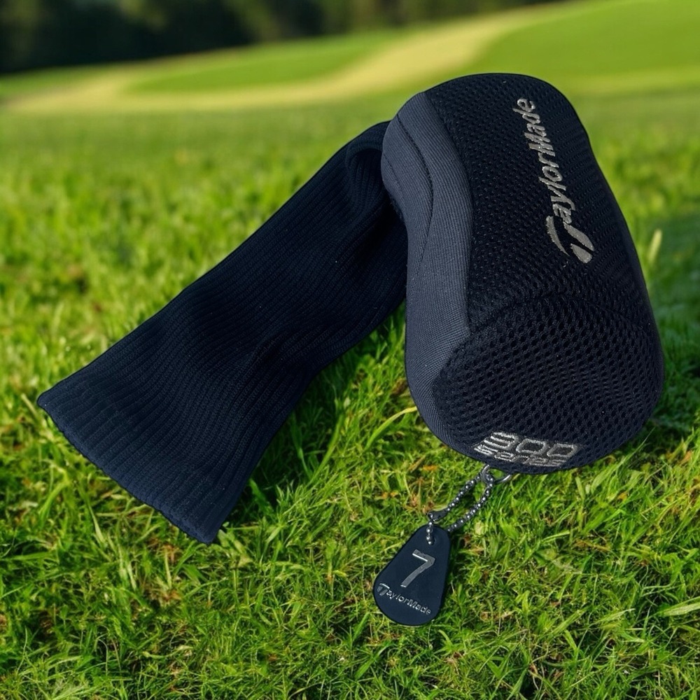TaylorMade 300 Series 7 Fairway Wood Black Golf Club Head Cover Sock